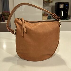 Trade Gina la morte‎ leather cocoon hobo handbag purse Italian leather